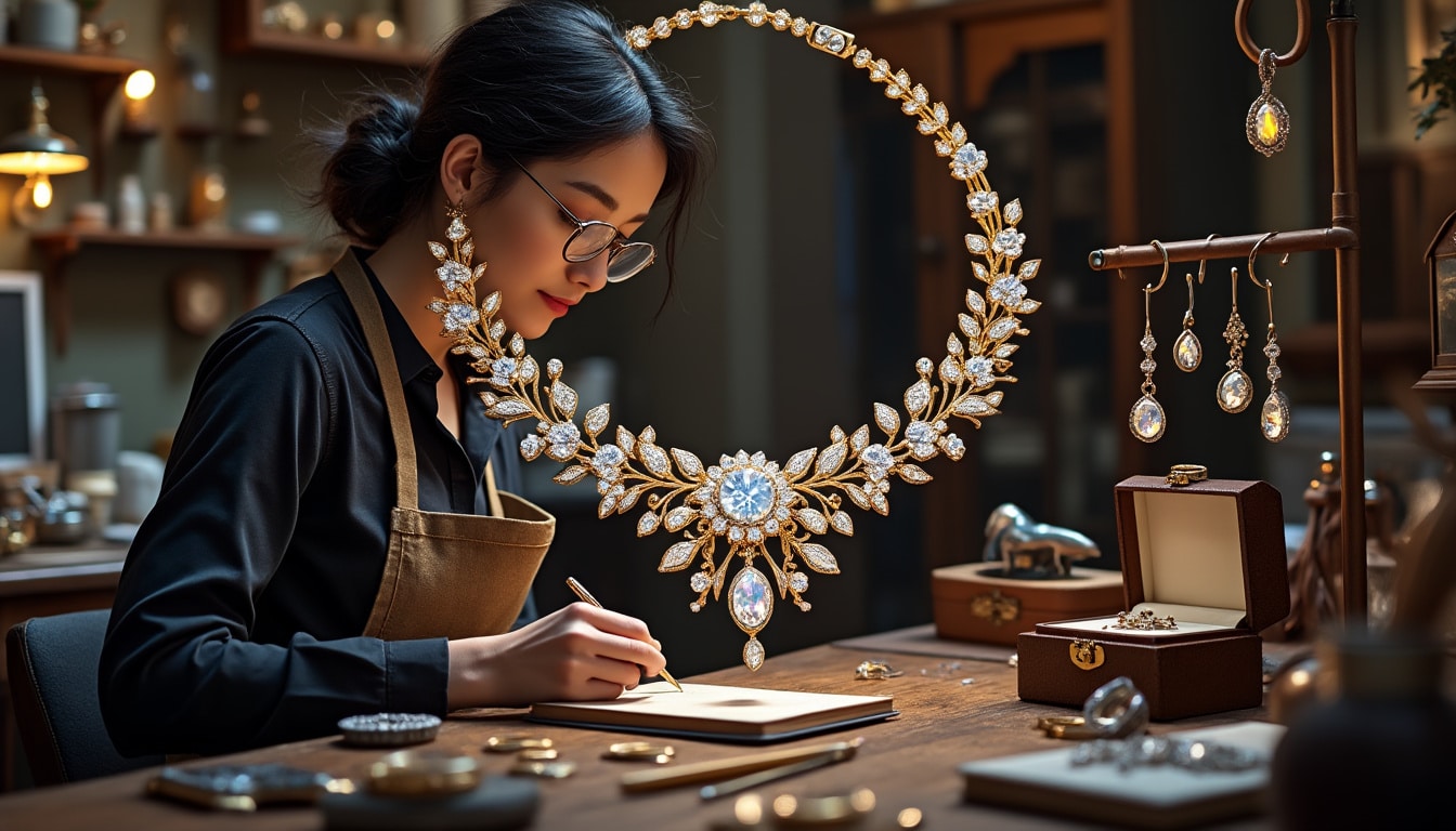 créations de bijoux sur mesure pour un cadeau inoubliable