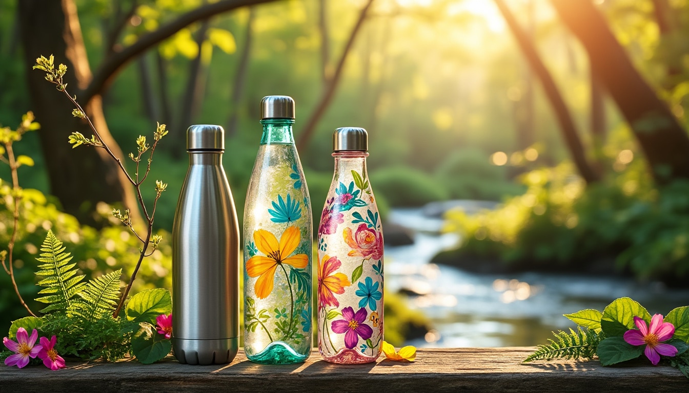 Découvrez les bouteilles et gourdes zéro déchet de Ma Gourde Écologique