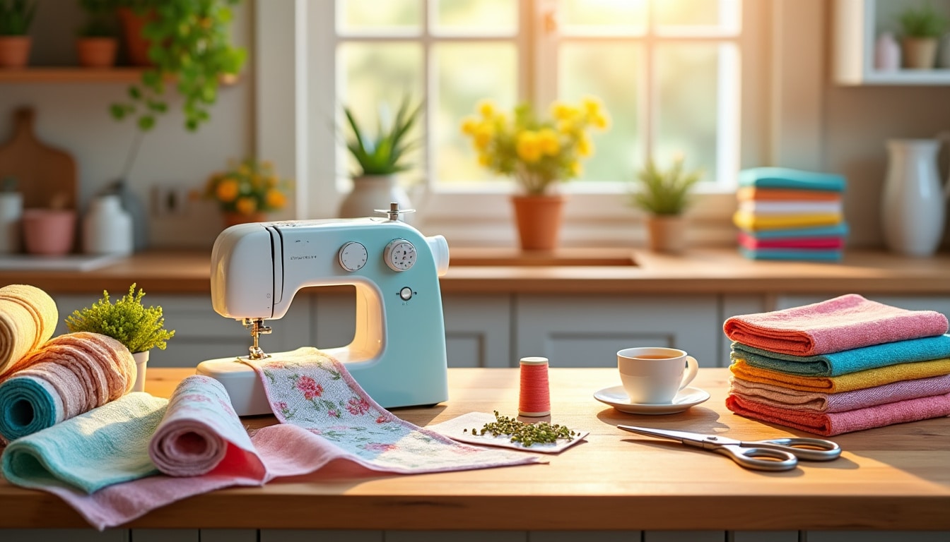 DIY : Fabriquer des serviettes en papier réutilisables