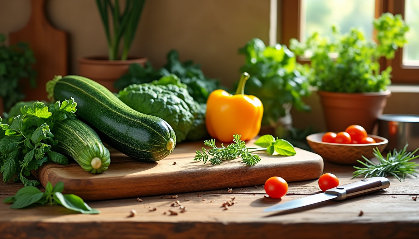 Bain de délices : recettes écolo avec feuilles et légumes