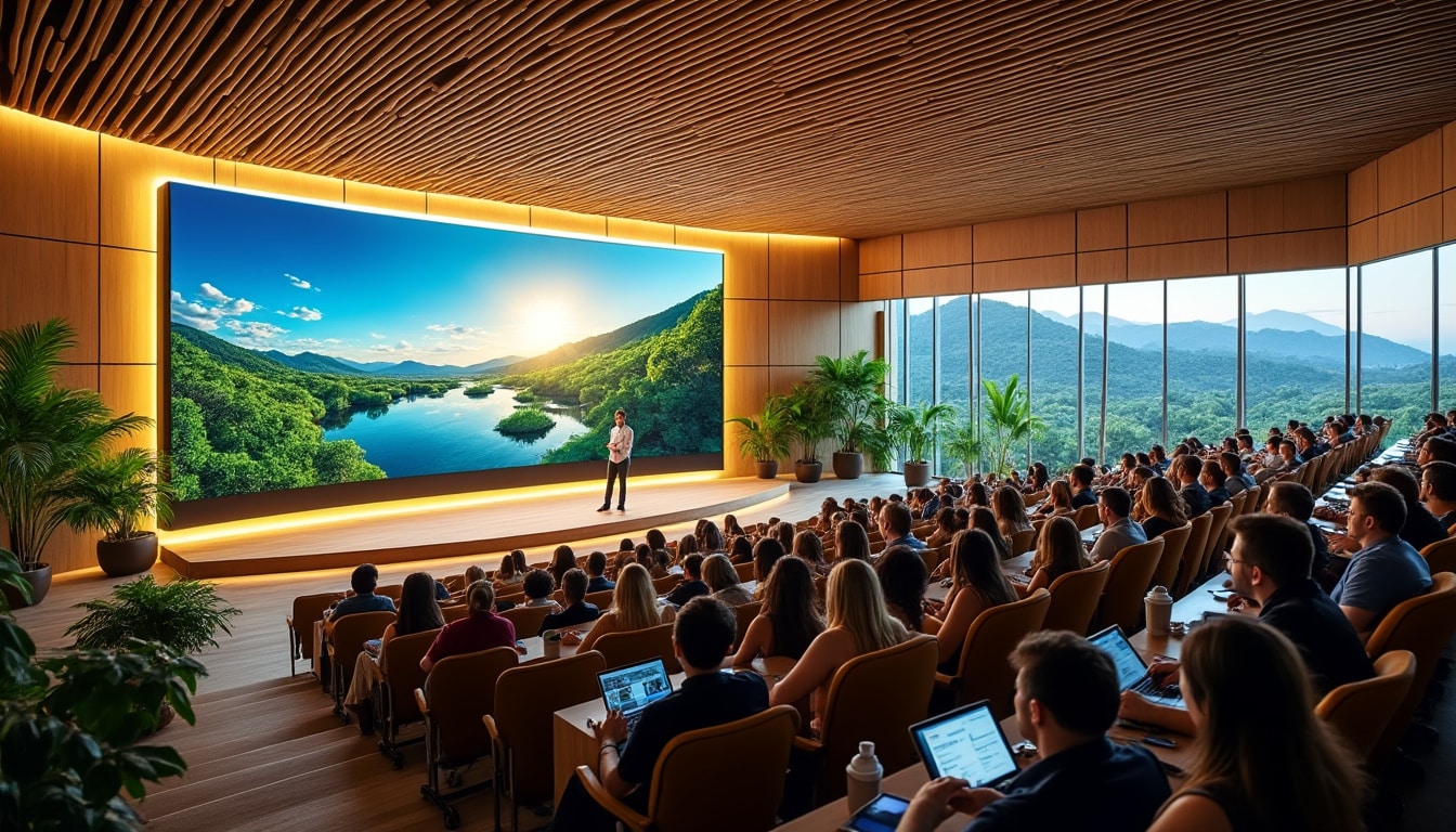 Des conférences écoresponsables qui inspirent