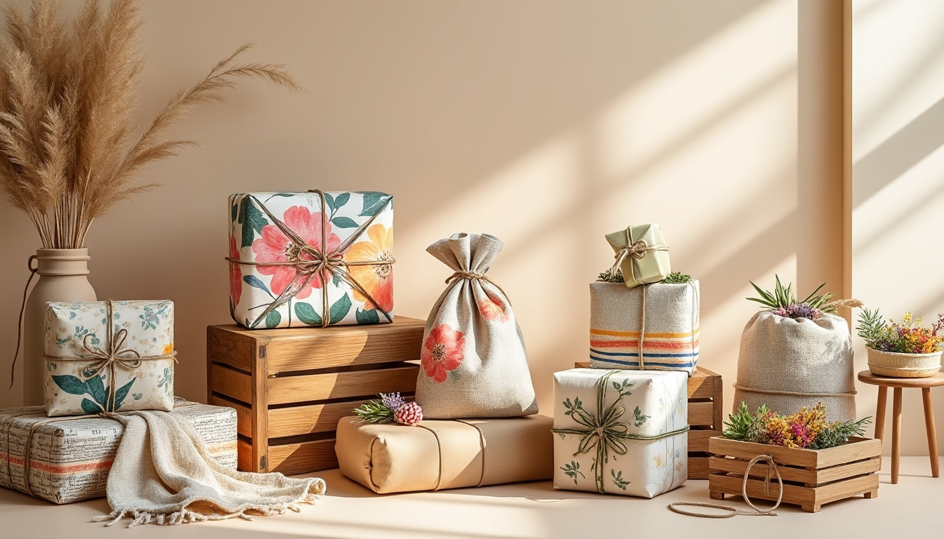 Emballages écologiques : 10 alternatives zéro déchet au papier cadeau