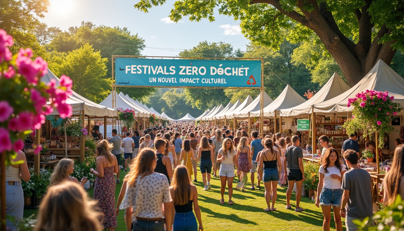 Les festivals zéro déchet : un nouvel impact culturel