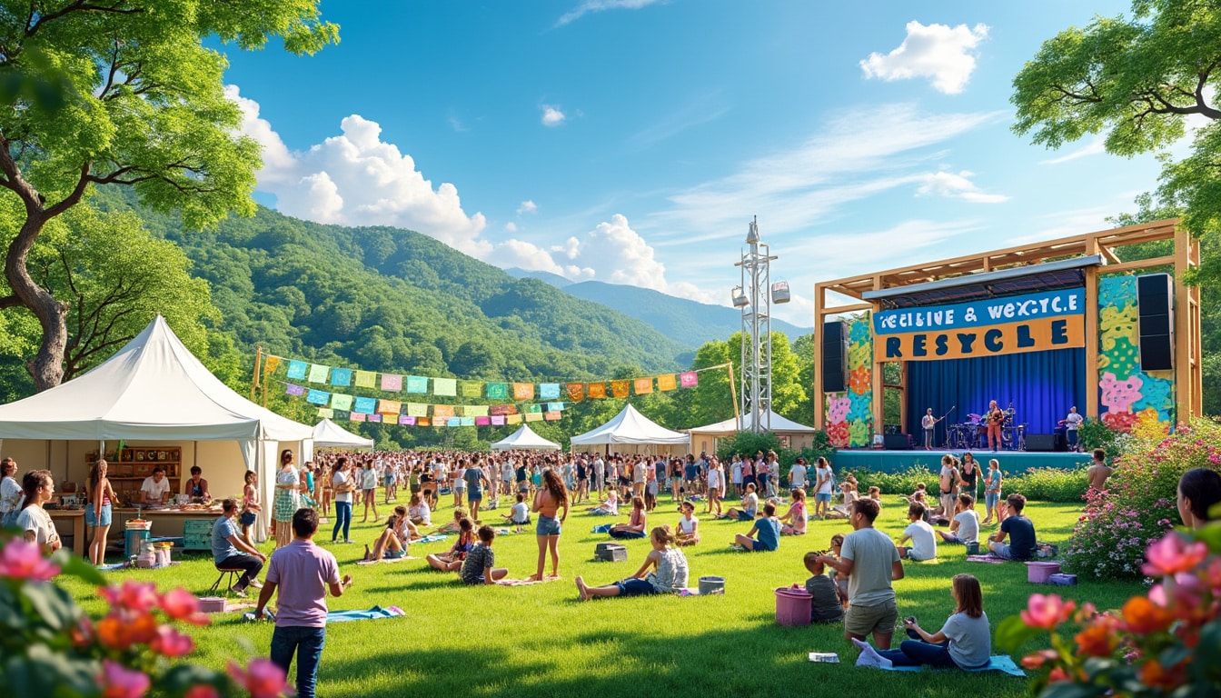 Les meilleures pratiques pour un festival écoresponsable
