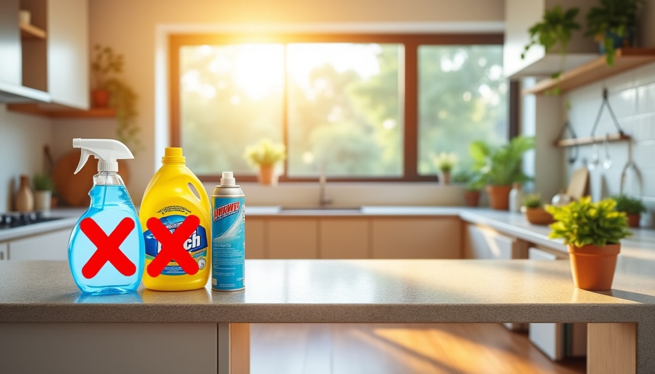 Les produits ménagers à éviter pour une maison plus verte
