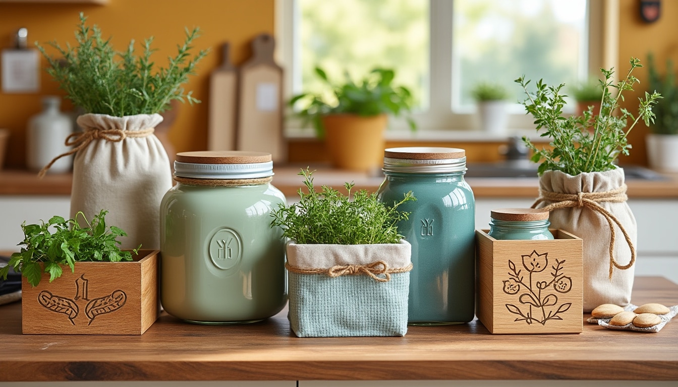 Personnaliser vos contenants de cuisine : idées DIY