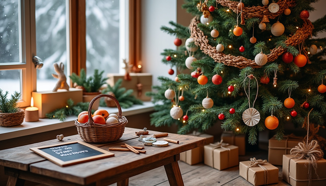 Guide pratique : Créez votre sapin de Noël écologique