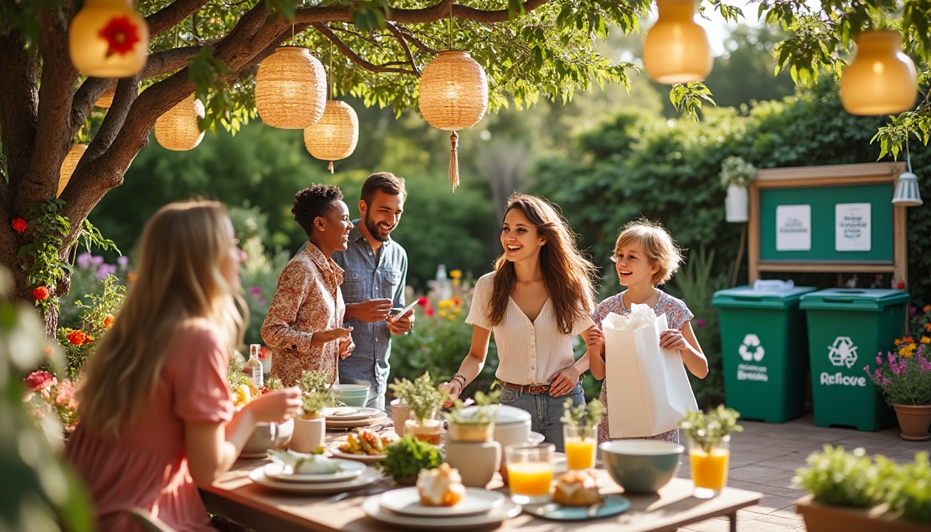 Les gestes à adopter lors des fêtes pour réduire les déchets