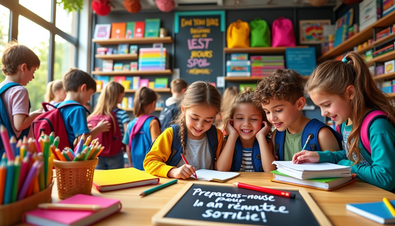 Préparons-nous pour la rentrée scolaire !