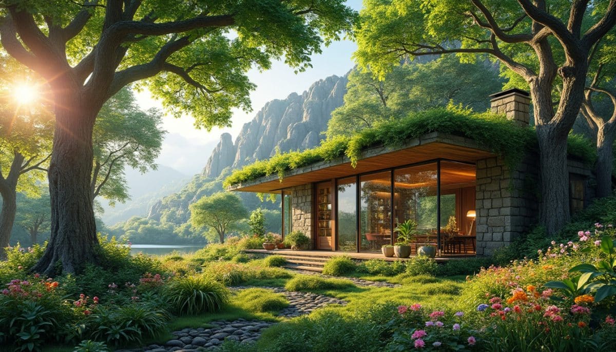 découvrez la maison dédiée à la nature et aux arbres