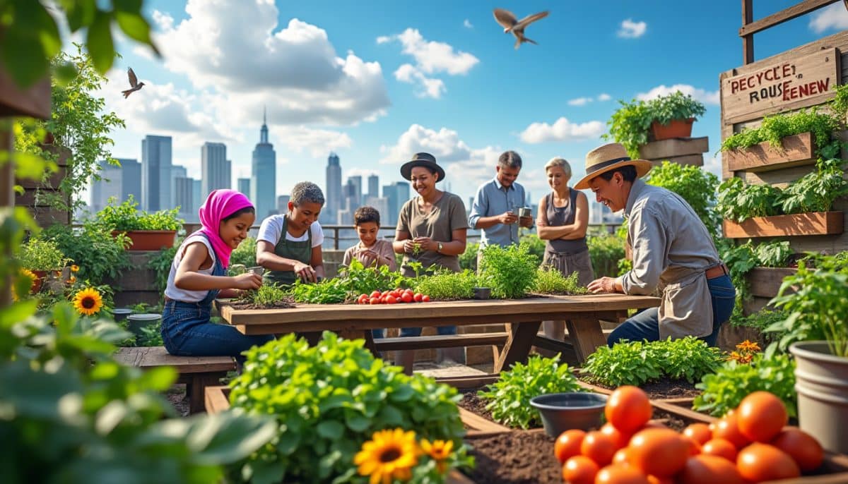 Les astuces pour un jardin urbain durable