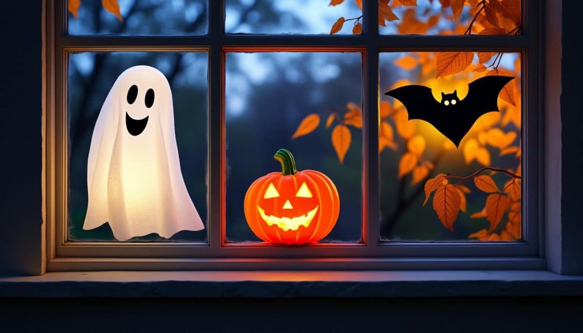Spooky Windows: 3 Easy Halloween Art Projects for Beginners 👻🪟