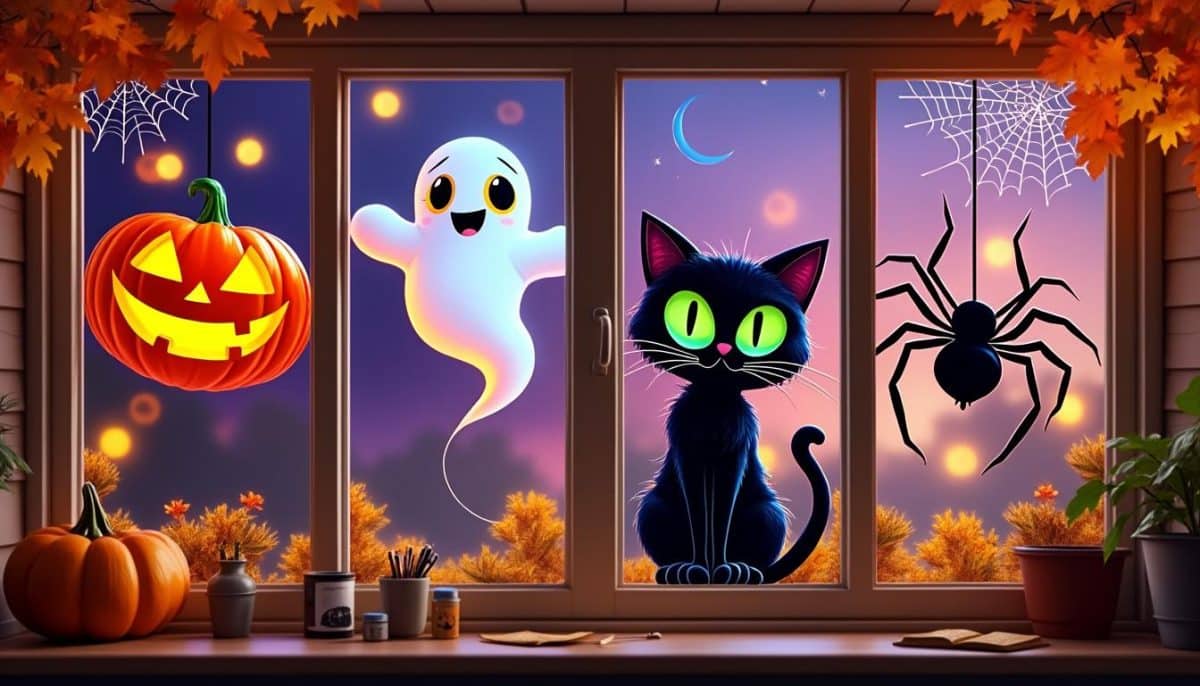 Spook-Tacular & Washable: 4 Easy Halloween Window Paints 🎃🪟