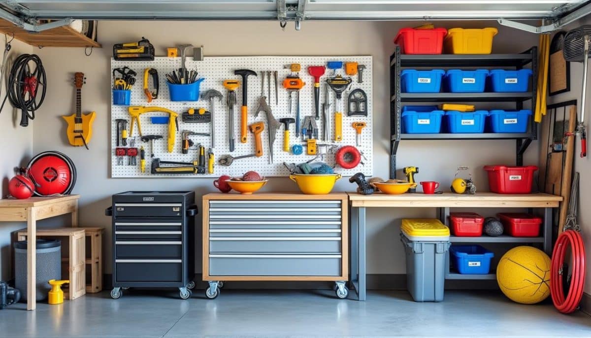 cheap garage storage hacks you can DIY for under $50 🛠️💡