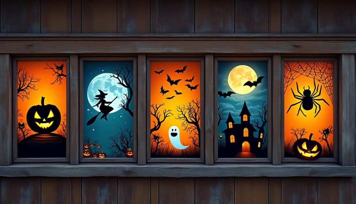 Spooky Window Art: 5 Easy Halloween Painting Ideas—No Special Tools Needed! 🎨👻