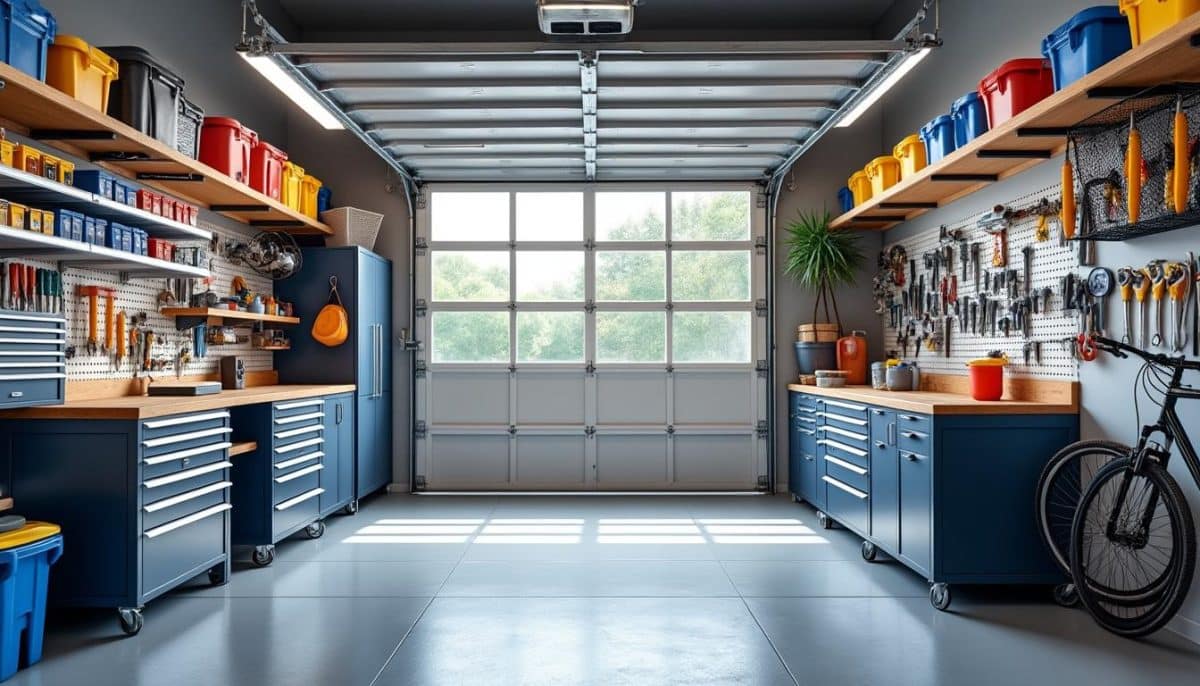 double your garage space: 5 clever organization hacks 🚗🛠️