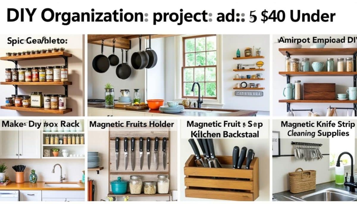 Budget-Friendly DIY Kitchen Hacks Under $40 🍴✨