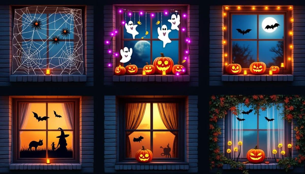 spooky window decor ideas your neighbors will want to steal 👻🏠