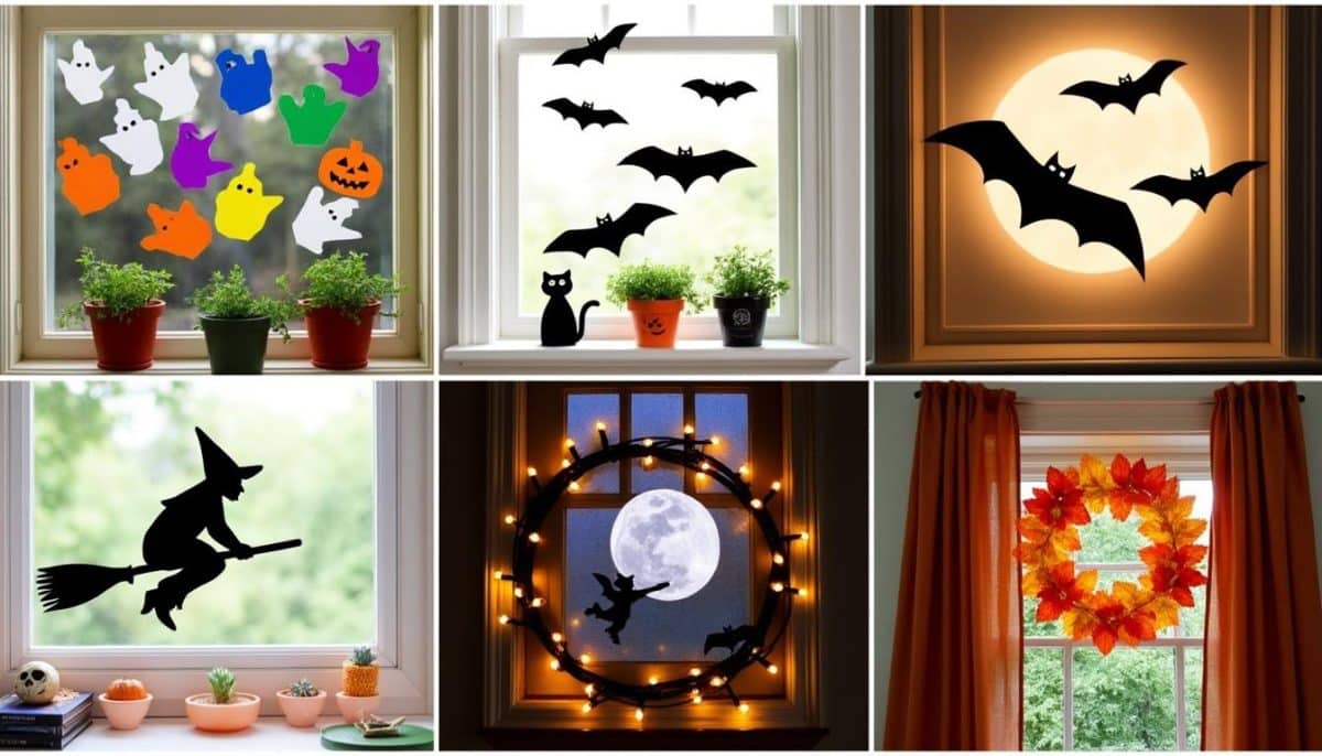 Spooky-Clever Halloween Window Decor Ideas 🕸️👻 (Renter-Friendly!