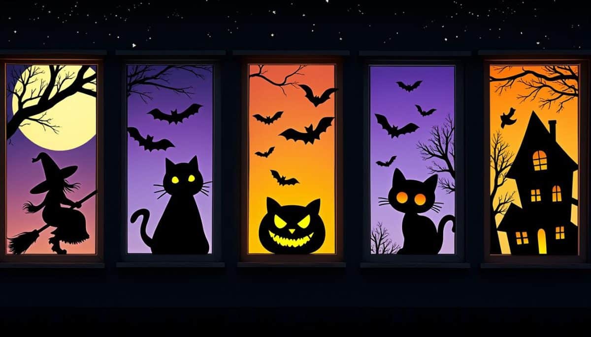 👻 6 Free Halloween Window Silhouette Templates to Spook Up Your Home 🦇