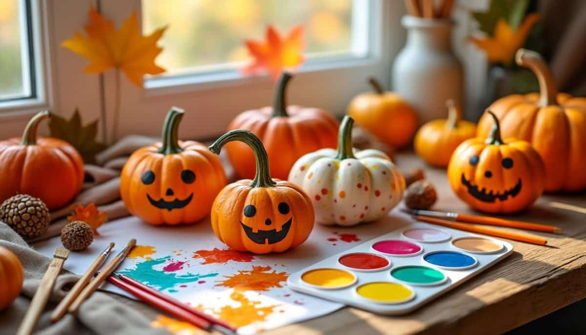 Pumpkin Painting Fun: Kid-Approved Ideas to Try This Fall 🎃🖌️