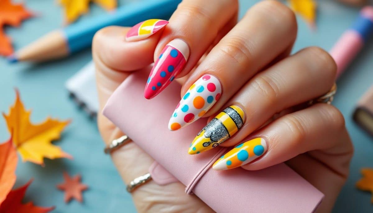 A+ Back to School Acrylic Nails ๐๐
: Stand Out This Semester!