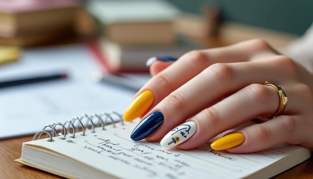 back to school nail art ideas that look super pro ๐จ๐