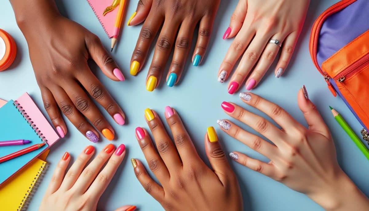back to school nails for every age ๐๐