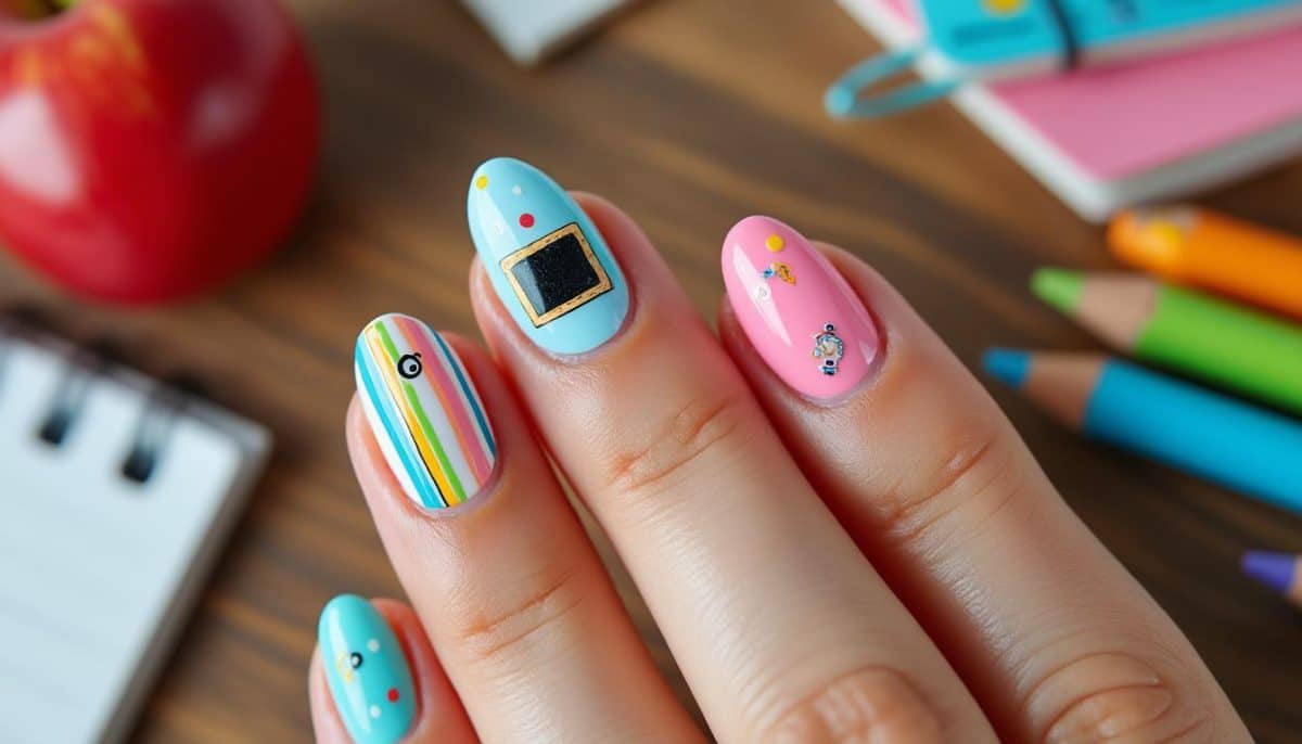 A+ Back to School Nail Ideas Every Student Will โค๏ธ