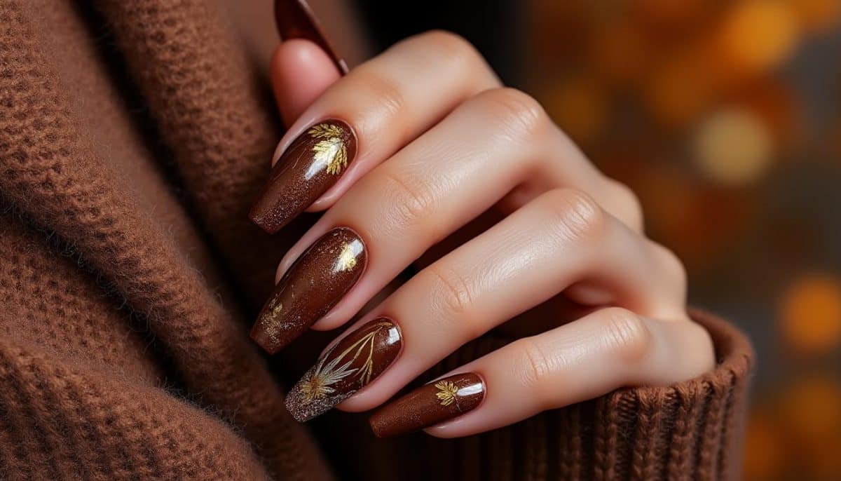 Chic Brown Fall Nails 🍂: Designs to Elevate Every Look