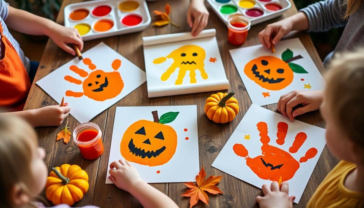 Adorable Pumpkin Handprint Crafts Kids Will Love 🎃🖐️