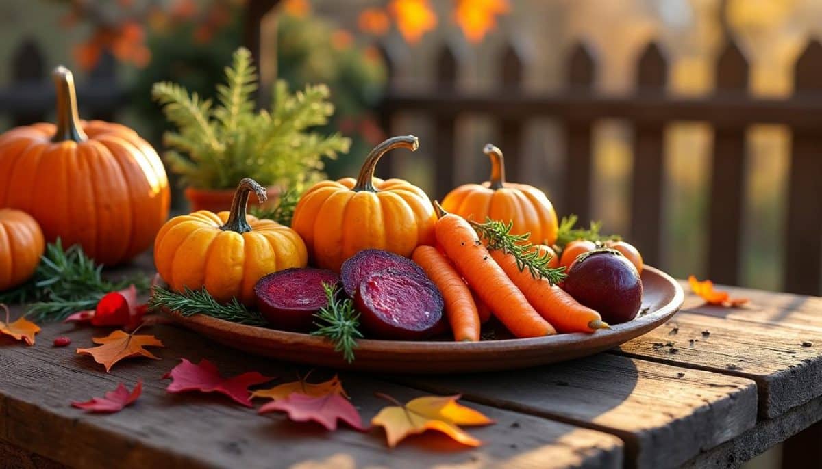 autumn veggies steal the dinner show 🍂🥕