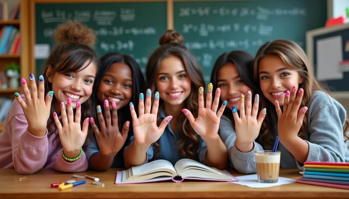 Back-to-School Nails That POP! ๐จโจ