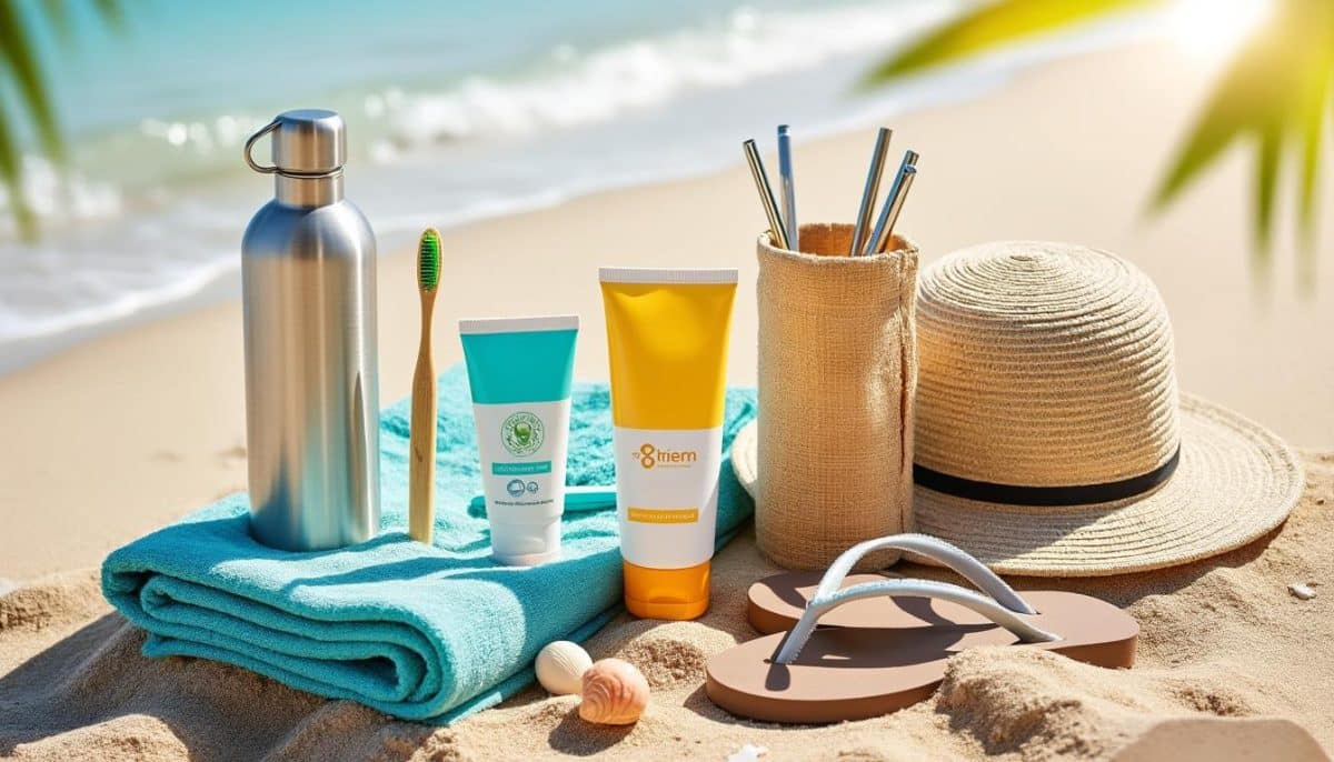 huit indispensables pour un sac de plage éco-responsable