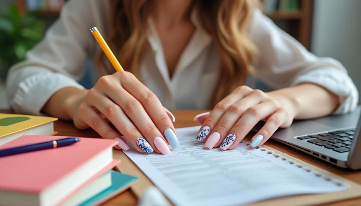 Student Chic: Long Nail Hacks for School ๐๐