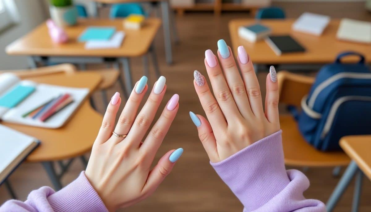 school-ready nail tip designs to stand out in class ๐จโจ