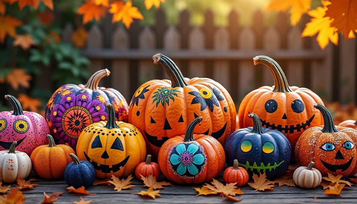 🎨 Pumpkin Painting Ideas That Outlast Carving 🎃