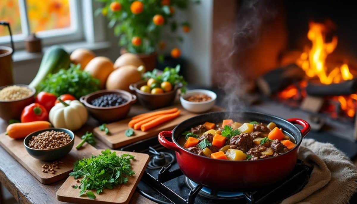 Cozy Autumn Stews 🍲🍁: Warming Recipes for Chilly Nights