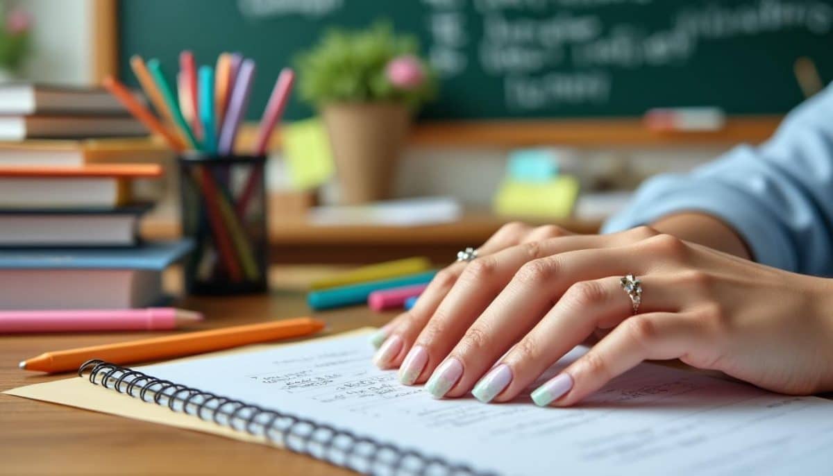 classroom-ready teacher nail ideas for every season ๐
โจ