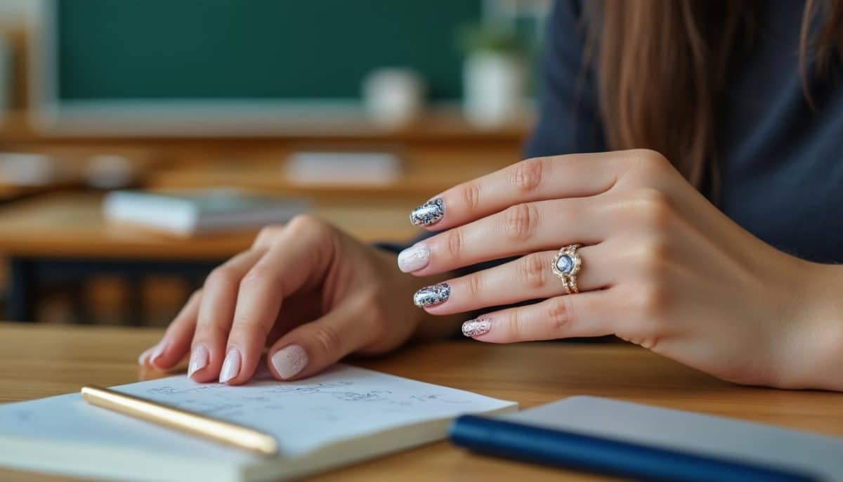 teacher-approved nails that wow without breaking dress codes ๐
๐