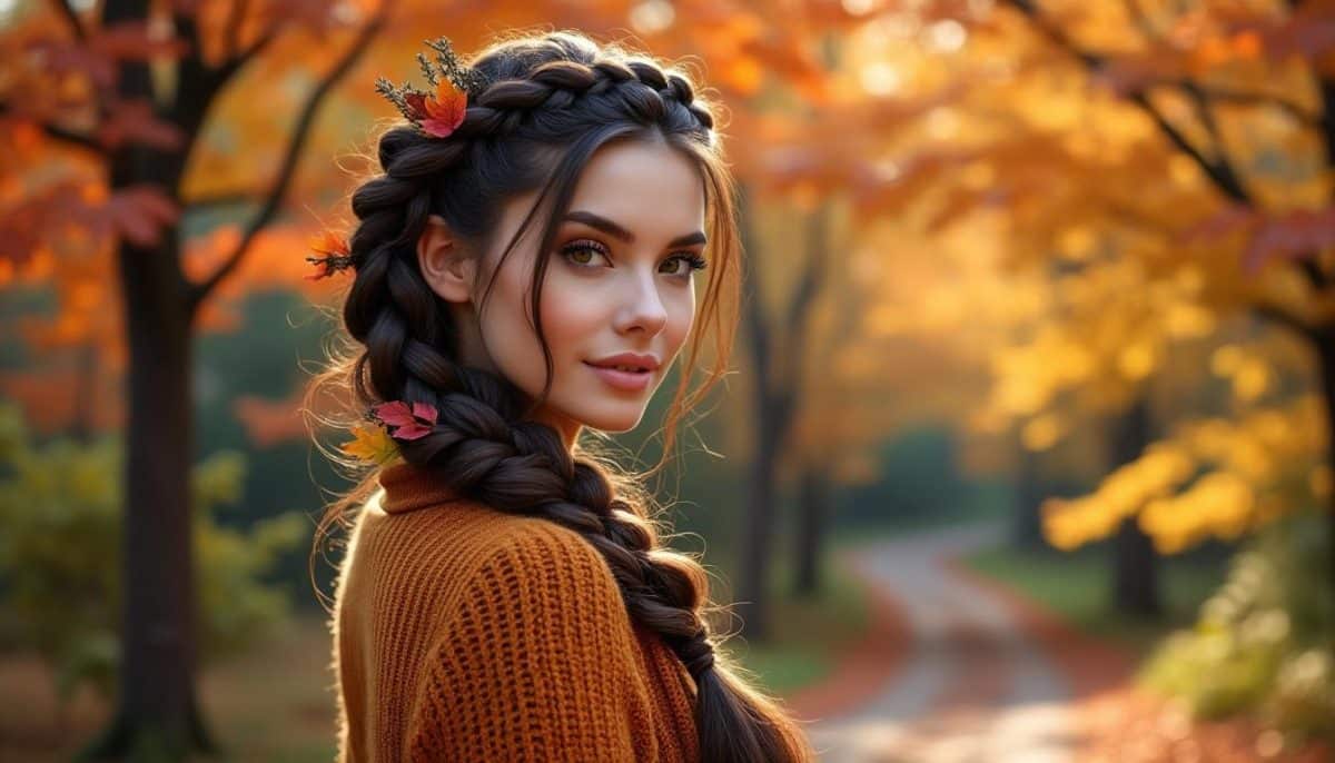 Cozy Braids for Fall ๐โจ: The Must-Try Autumn Hairstyle