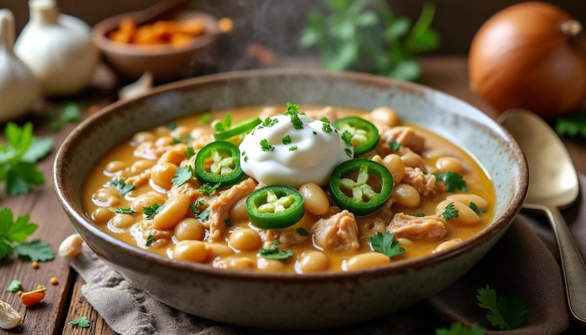 Ultimate Creamy White Chicken Chili 🥣: Better Than Restaurant-Style!