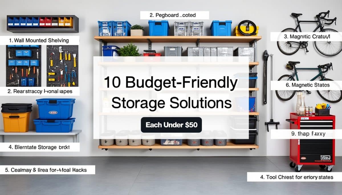 Garage Makeover Magic: 10 Space-Saving Hacks Under $50 🛠️💰