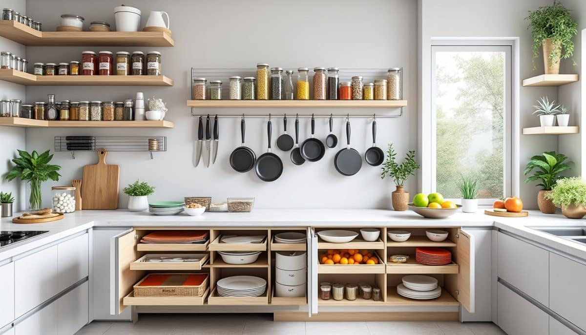 Genius Kitchen Storage Hacks 🍽️🗄️ to Banish Chaos