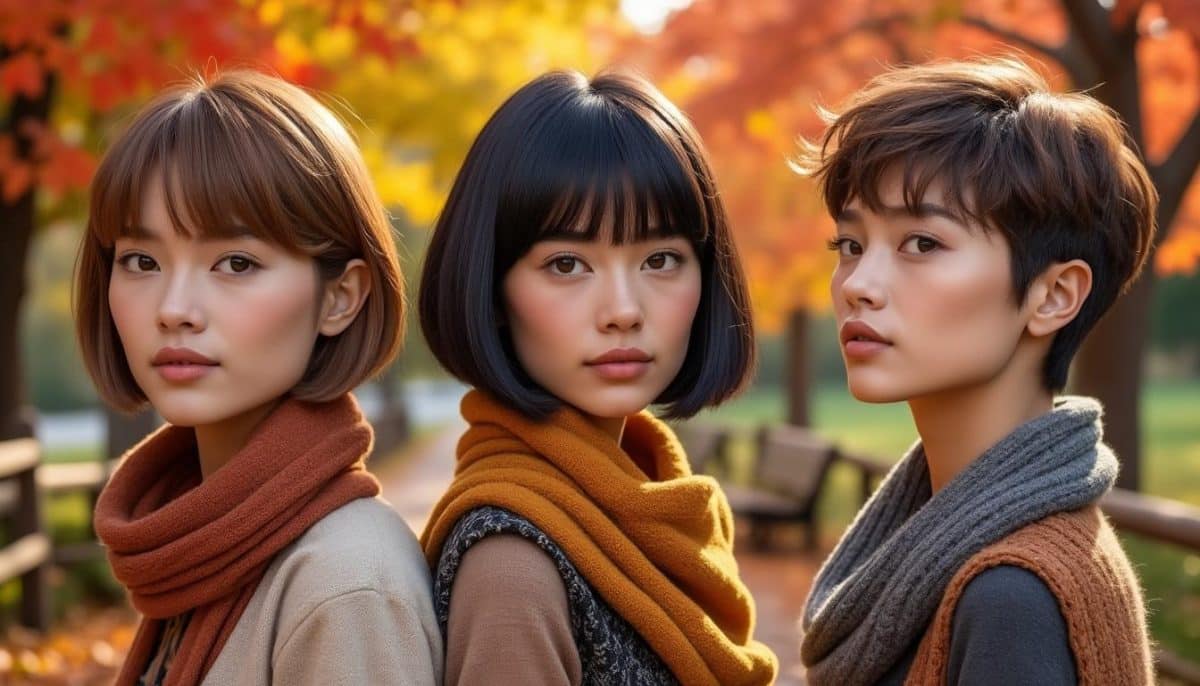 Chic Short Hairstyles for Fall ๐โ๏ธ