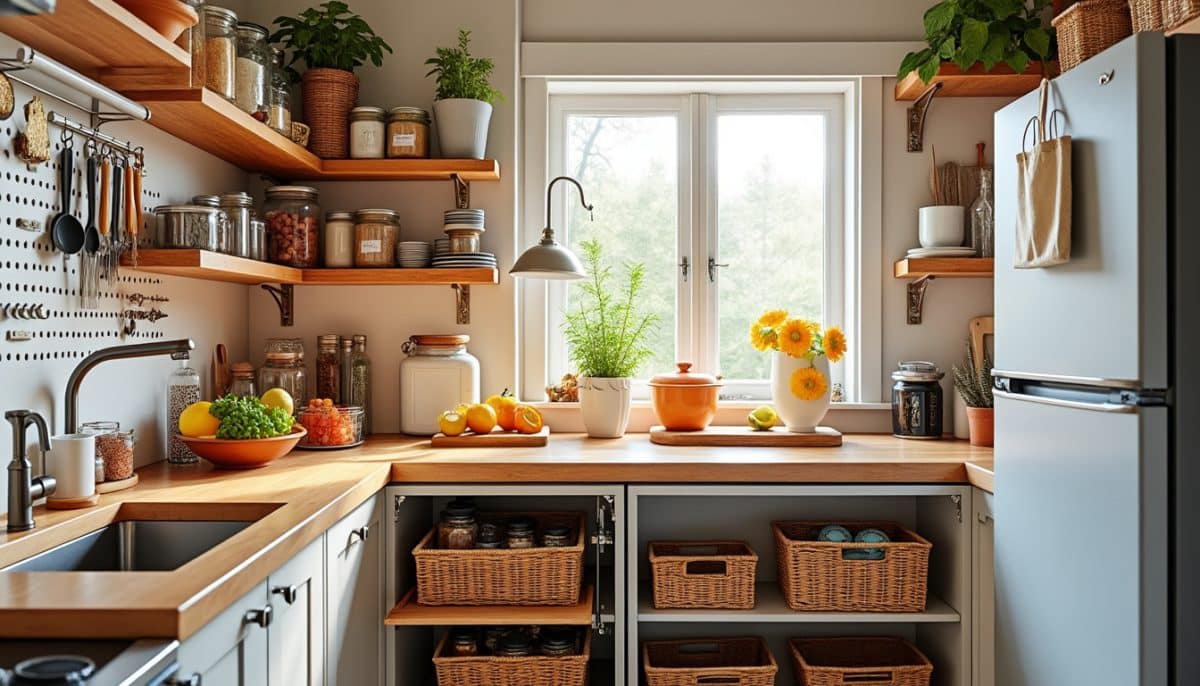 Clever DIY Kitchen Storage Ideas for Small Spaces 🏡✨