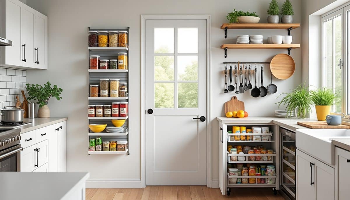 Easy Kitchen Storage Hacks for All 🍽️🗄️