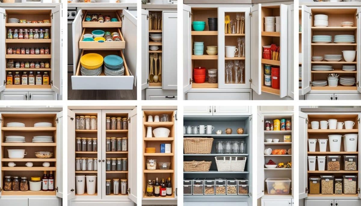 Easy Kitchen Cabinet Hacks 🥫✨ to Maximize Your Space