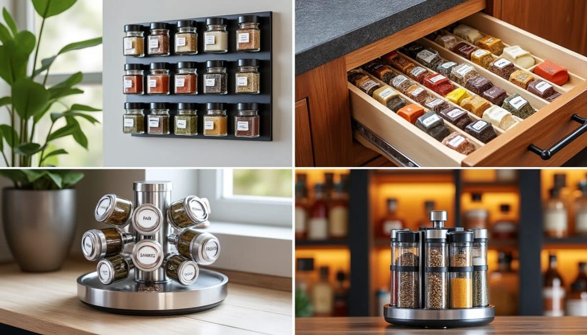Spice Up Your Space: 4 Quick & Clever Kitchen Storage Hacks 🌶️🧂