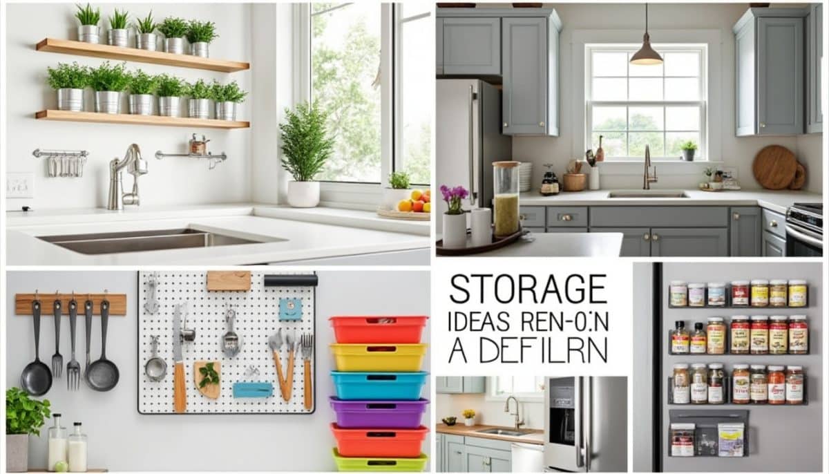 Renter-Friendly Kitchen Storage Hacks: 4 Quick Projects 🏠🍴